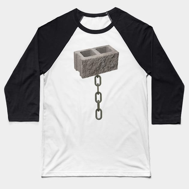 BlockChain Baseball T-Shirt by skyskull